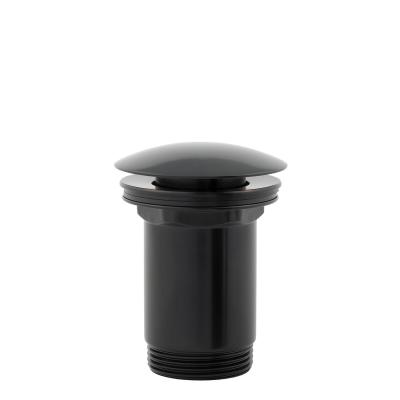 A706BL OMNIRES Донный клапан Click-Clack (черный матовый)