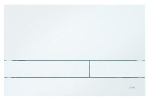 167-37009003-00 JOMO Exclusive 2.1 Клавиша для смыва цвет белое стекло в комплекте с белой рамкой
