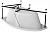 00242142 Каркас сварной для акриловой ванны Aquanet Capri 170x110 L/R