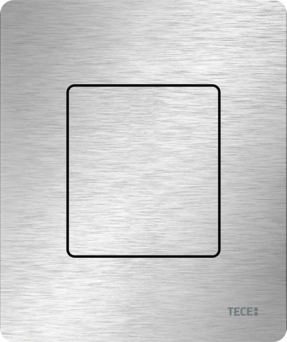 9242434 TECEsolid Панель смыва для писсуара, в комплекте с картриджем нержавеющая сталь, сатин