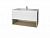 99.0803+641617 DREJA Perfecto Комплект мебели 900 мм дуб галиано/белый глянец