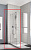 CKTWL12020VPK KERMI Cada XS Боковая стенка левая для комбинации с правой дверью 120х200
