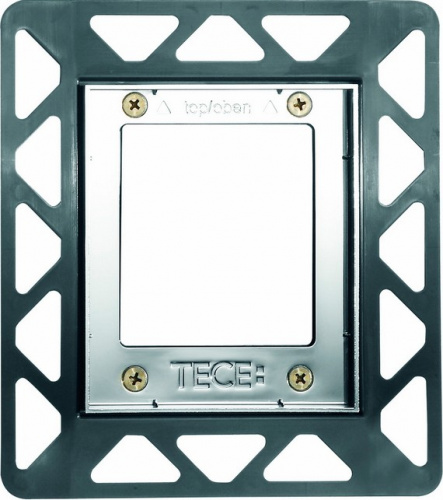 9242649 TECE Urinal Монтажная рамка для установки стеклянных панелей на уровне стены хром глянцевый