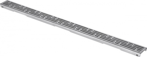 601211 TECEdrainlinе Решетка "basic" для слива из нержавеющей стали сатин прямая 1200 мм
