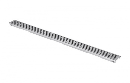 600911 TECEdrainlinе Решетка "basic" для слива из нержавеющей стали сатин прямая 900 мм