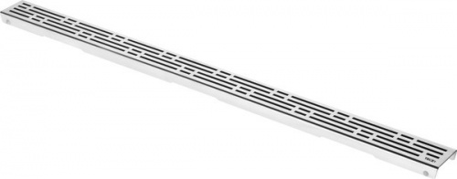 601510 TECEdrainlinе Решетка "basic" для слива из нержавеющей стали глянец прямая 1500 мм