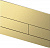 9240838 TECEsquare Металлическая панель смыва для унитазов с цветным PVD покрытием сатин