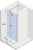 GQ0722002 RIHO Scandic Soft Q102 Душевая дверь в нишу 120 см, R