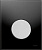 9242655 TECEloop Urinal Панель смыва для писсуара стеклянная стекло черное, клавиша хром матовый