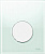 9242651 TECEloop Urinal Панель смыва для писсуара стеклянная стекло зеленое, клавиша белая