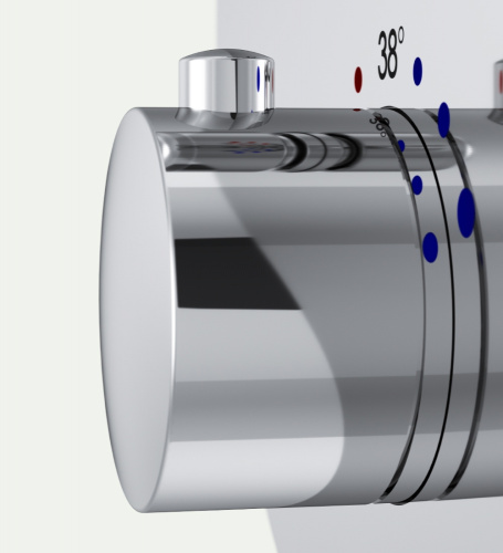 F50A75700 AM.PM Inspire 2.0 Встраиваемый смеситель для ванны и душа с термостатом