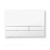 167-41001180-00  JOMO Exclusive 2.1 Клавиша для смыва цвет белое матовое стекло в комплекте с рамкой