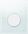 9242650 TECEloop Urinal Панель смыва для писсуара стеклянная стекло белое, клавиша белая